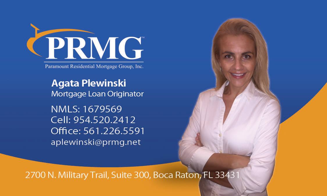 Agata Plewinski - Mortgage Loan Originator