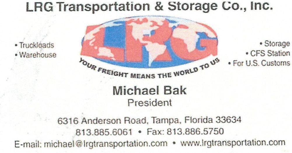 Transporation, Michael Bak, Polskie Usługi transportowe, Polish, transport, trucks, Florida, Floryda